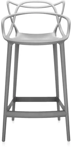 Kartell Masters Sgabello H65 Grigio