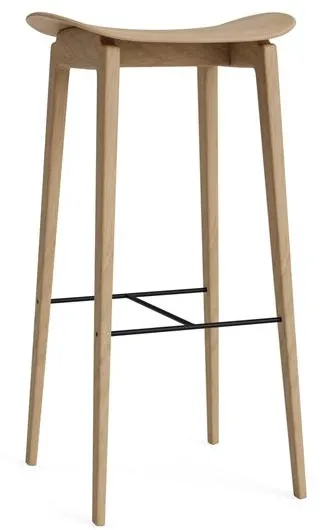 NORR11 NY11 Sgabello da bar H75 cm Rovere