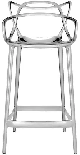 Kartell Masters Sgabello H65 Cromo