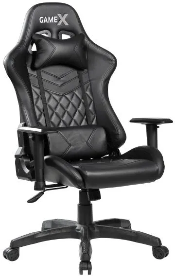 GameX GameX Lopez similpelle nera 70x65x134cm