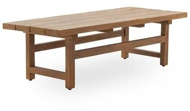 Sika-Design Julian Tavolino da Esterno 140x55 cm Teak