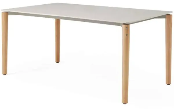 Vipp718 Tavolo da pranzo Open-Air 157 cm Ceramica/Rovere