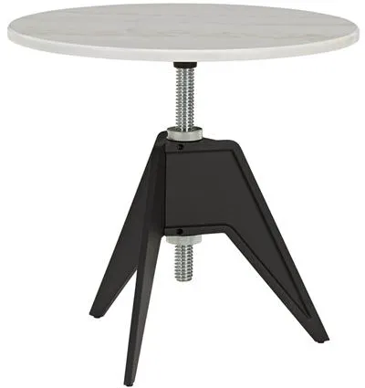 Tom Dixon Screw Tavolino Ø60 Bianco